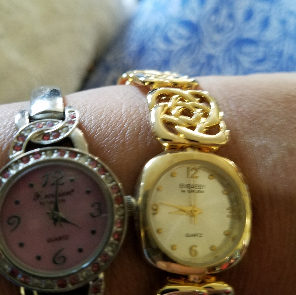 Precision and Embassy by Gruen ladies watches